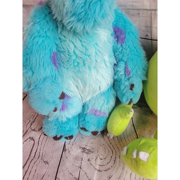 Monsters Inc. Sully & Mike Wazowski Stuffed Plush 15” Disney Store Pixar Set - Picture 4 of 9